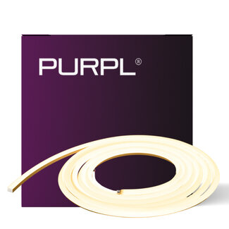 PURPL Neon LED strip - 5 M - 140 LED's p/m - 24V - 3000K - IP66