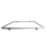 PURPL Inbouwframe LED Paneel - 30x120 - Wit - Easy Click & Connect