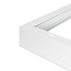 PURPL Opbouwframe LED Paneel - 60x120 - Wit - Easy Click & Connect