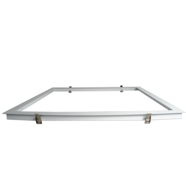 PURPL Inbouwframe LED Paneel - 30x30 - Wit - Easy Click & Connect