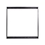 PURPL Opbouwframe LED Paneel - 62x62 - Zwart - Aluminium - Easy Click & Connect