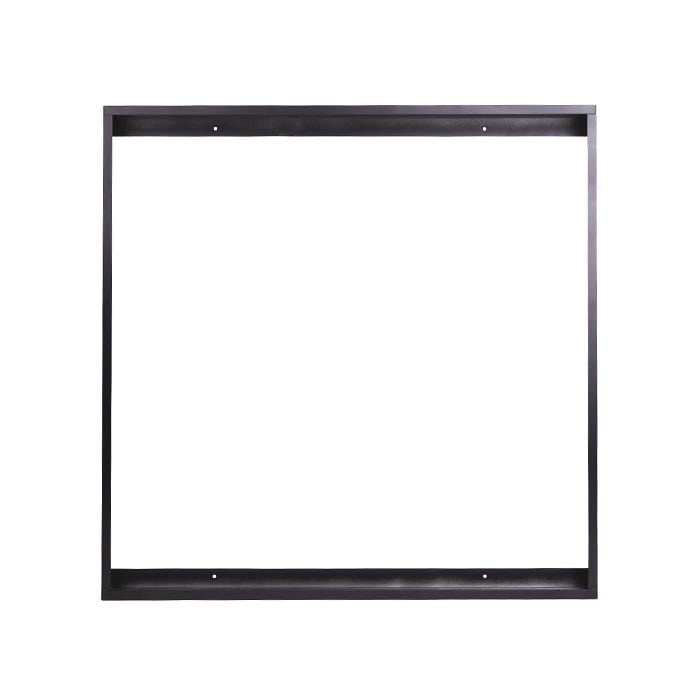 PURPL Opbouwframe LED Paneel - 62x62 - Zwart - Aluminium - Easy Click & Connect, foto 6 van 6