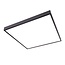 PURPL Opbouwframe LED Paneel - 62x62 - Zwart - Aluminium - Easy Click & Connect