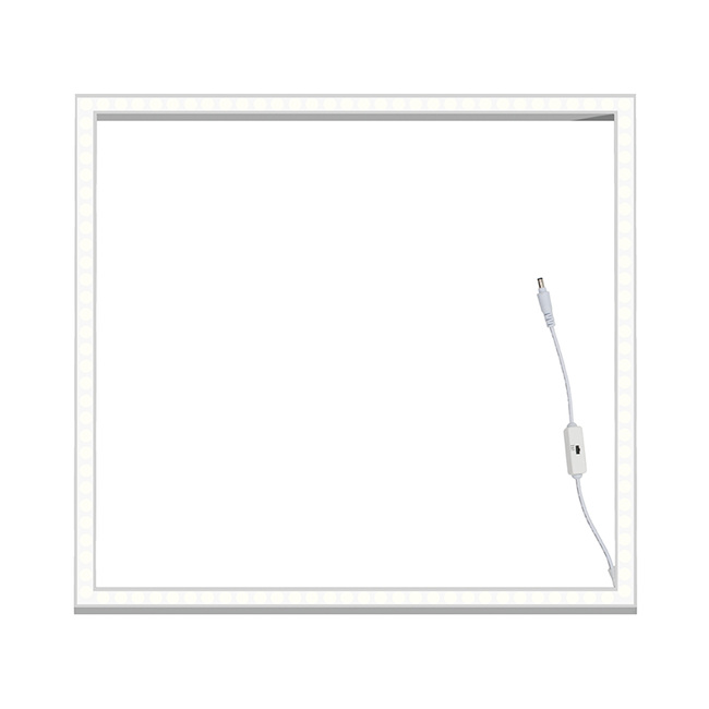 LED Frame Paneel - Hollow - 36W - 62x62 - 3CT (3000K/4000K/5000K) - UGR<23 - Flikkervrij