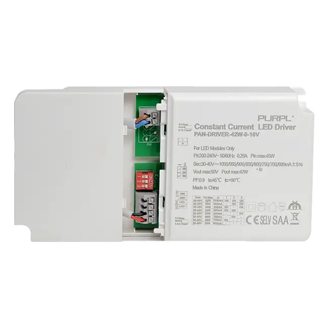PURPL LED Driver - 42W - 0-10V - Dimbaar - 1050mA - Flikkervrij