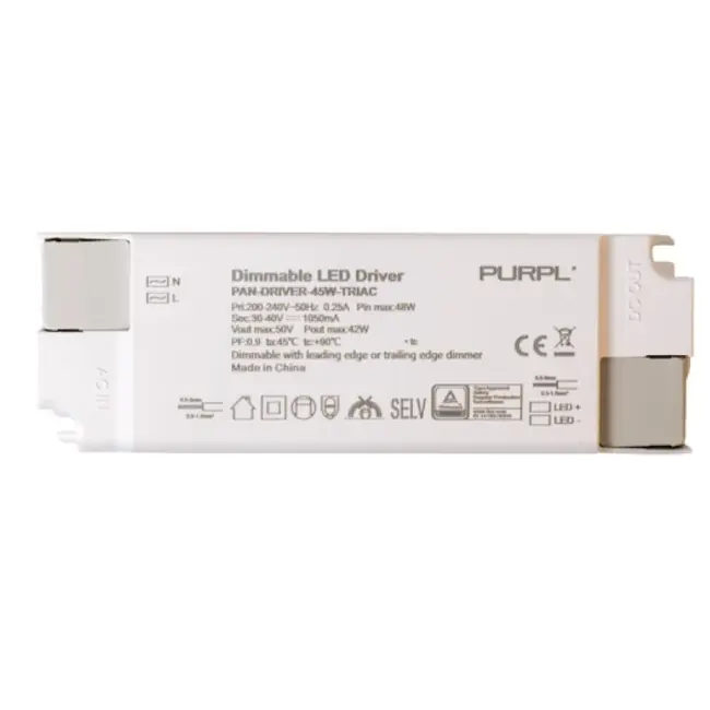 PURPL LED Driver Triac Dimbaar | 45W 1150mA