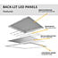 Lumin8 LED Paneel - 60x120 - 6000K Koud wit - 38W - 6840 lm - 180 lm/W - UGR<22 - Flikkervrij - Back-lit