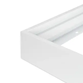PURPL Opbouwframe LED Paneel - 30x120 - Wit - Easy Click & Connect