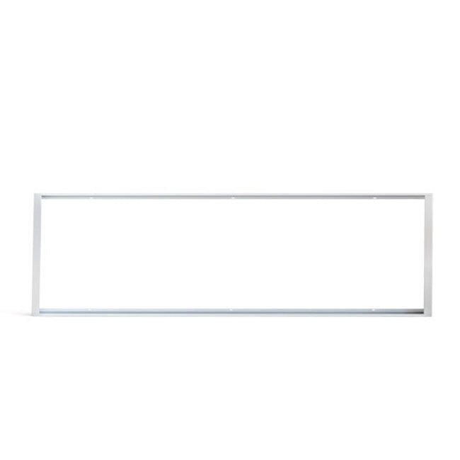PURPL Opbouwframe LED Paneel - 30x120 - Wit - Easy Click & Connect