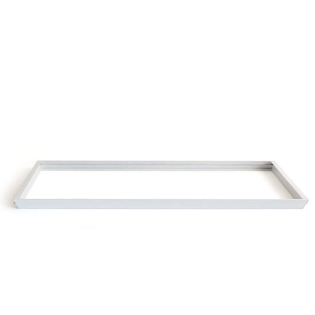 PURPL Opbouwframe LED Paneel - 30x120 - Wit - Easy Click & Connect