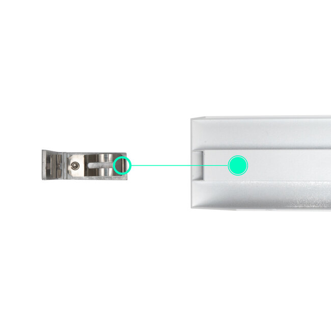 Opbouwframe LED Paneel - 30x60 - Wit - Easy Click & Connect