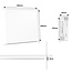 PURPL LED Paneel - 62x62 - 6000K Koud wit - 33W - 3300 lm -100 lm/W - UGR<22 - Flikkervrij - Edge-lit