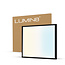Lumin8 LED Paneel - 60x60 - CCT (2700K-6500K) - Dimbaar - 36W - 100 lm/W - UGR<22 - IP40 - Flikkervrij - Back-lit - Zwart