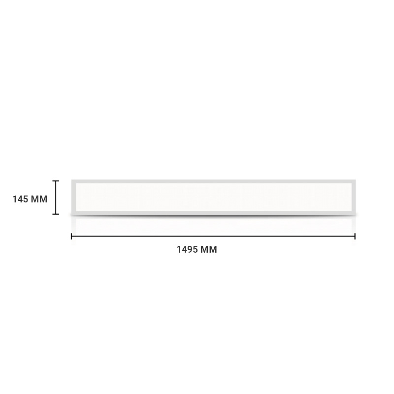 PURPL LED Paneel - 15x150 - 4000K Helder Wit - 30W - 3300 lm - 110 lm/W - UGR<23 - Flikkervrij, foto 6 van 6