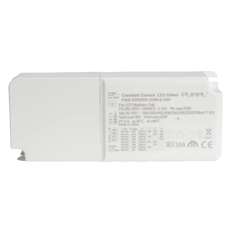PURPL LED Driver Dimbaar 0-10V | 22W 550mA, foto 2 van 4