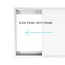 PURPL Opbouwframe LED Paneel - 62x62 -  Wit - Easy Click & Connect