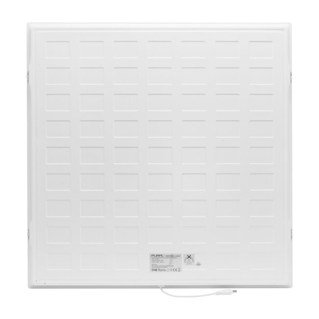 PURPL LED Paneel - 62x62 - 6000K - 36W - 4320 lm - 120 lm/W - UGR<22 - Flikkervrij - Back-lit (Randloos)