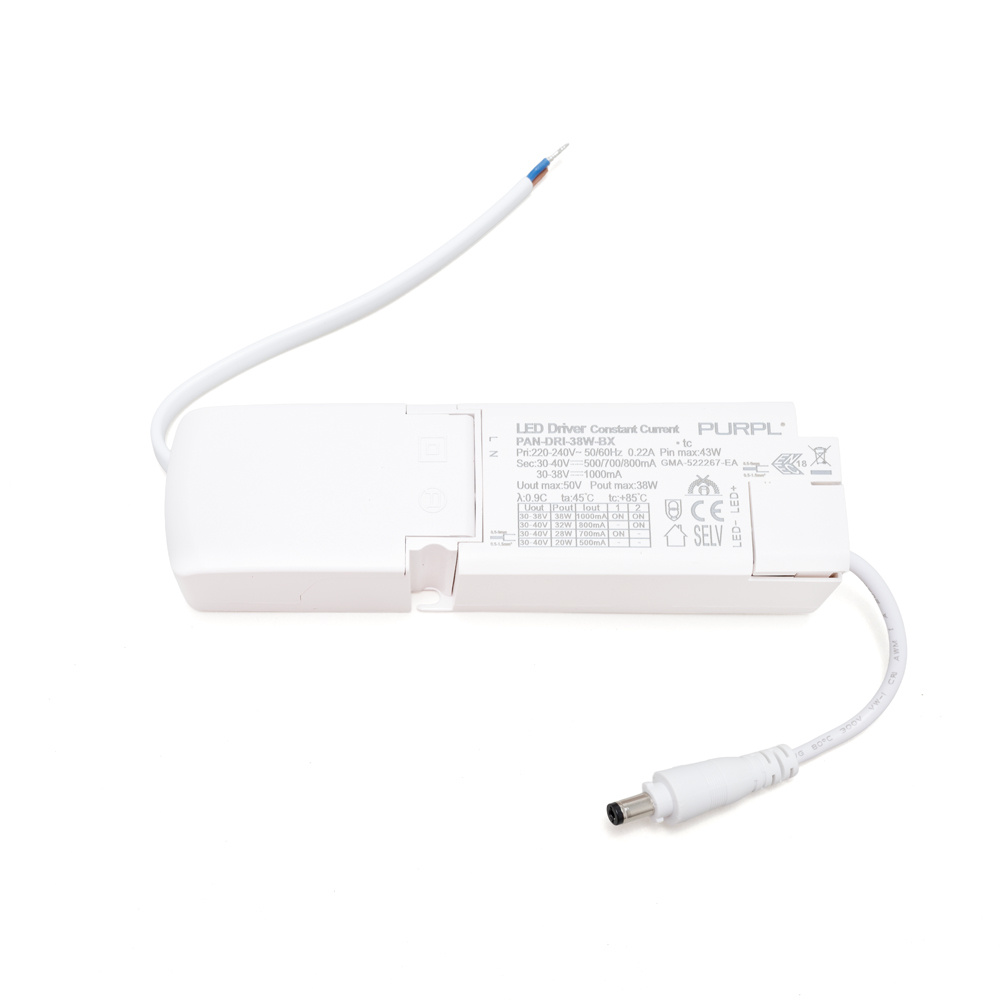 PURPL LED Driver - 38W - 30-40V - 1000mA - Niet Dimbaar, foto 2 van 5