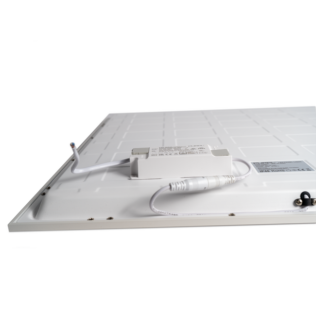 LED Paneel - 30x30 - 3000K Warm wit - 20W - 2000 lm - 100 lm/W - UGR<22 - IP50 - Flikkervrij - Back-lit