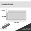 Lumin8 LED Paneel - 30x120 - 3000K Warm wit - 40W - 4000 lm - 100 lm/W - UGR<22 - Flikkervrij - Back-lit