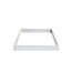 PURPL Opbouwframe LED Paneel - 30x30 - Wit - Easy Click & Connect