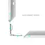 PURPL Opbouwframe LED Paneel - 30x30 - Wit - Easy Click & Connect
