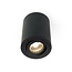 LED Plafondlamp GU10 Armatuur Opbouwspot Rond Zwart