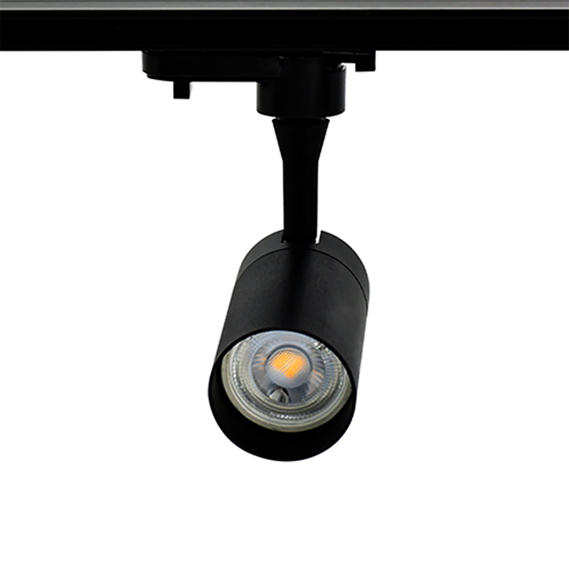 PURPL LED railspot | GU10 fitting | Ø55x100mm | 1-fase | Zwart, foto 2 van 3