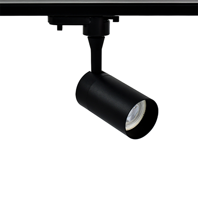 PURPL LED railspot | GU10 fitting | Ø55x100mm | 1-fase | Zwart, foto 3 van 3