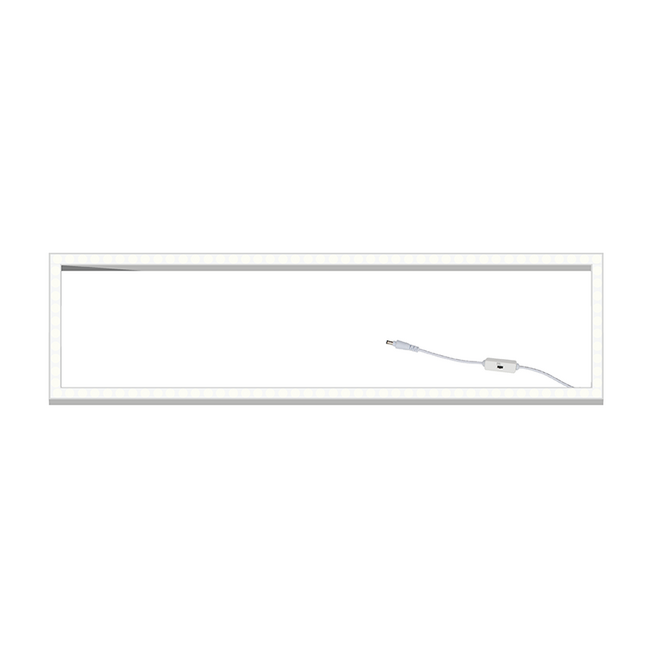 LED Frame Paneel - Hollow - 36W - 30x120 - 3CT (3000K/4000K/5000K) - UGR<23 - Flikkervrij