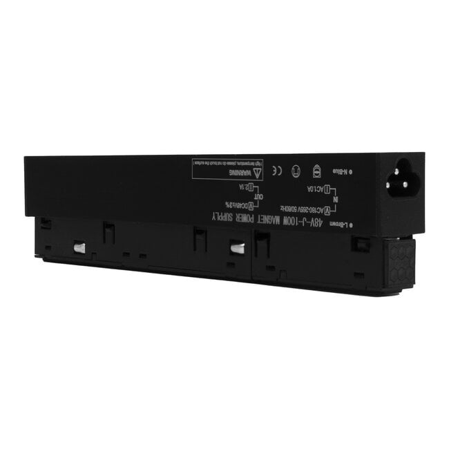 48V Interne LED Driver  - 100W - 48V Magnetische Track Rails