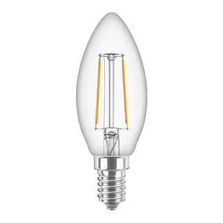Philips LED Filament Lamp - E14 - 2W - 2700K Extra Warm Wit - B35