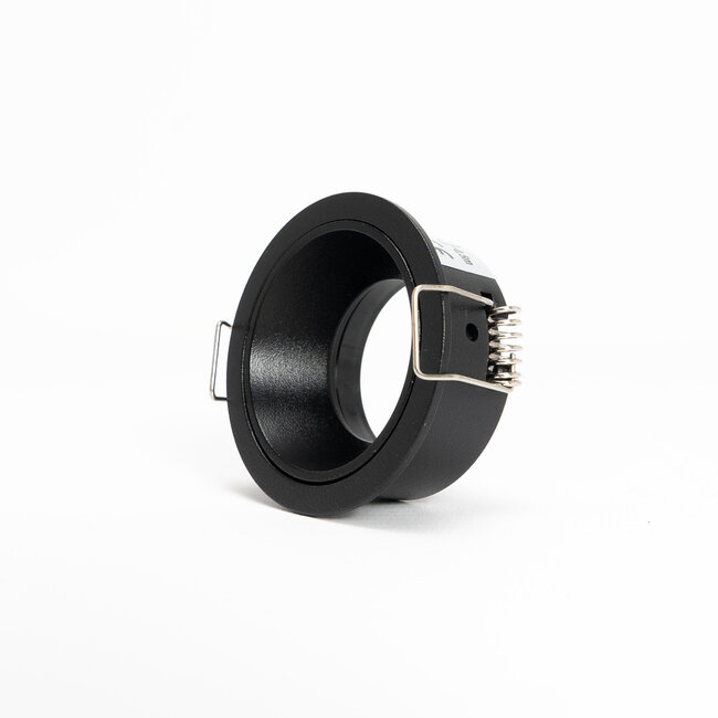 PURPL Inbouw Armatuur - GU10 - MR11 - Ø55mm x 28mm - IP20 - Incl. GU10 fitting - Zwart Aluminium