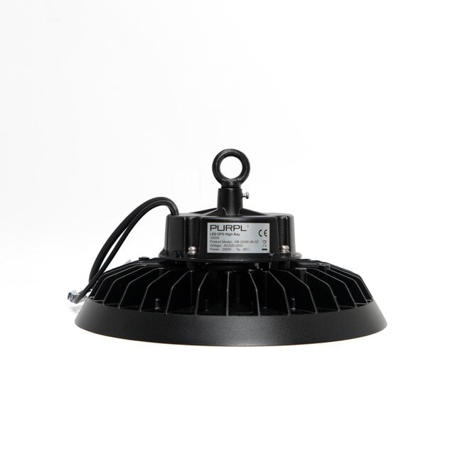 LED High Bay - 100W/150W/200W - 30.000 lm - 150 lm/W - 2CT 4000K/6000K - 110° - IP65 - IK10 - Dimbaar - G7 - Flikkervrij