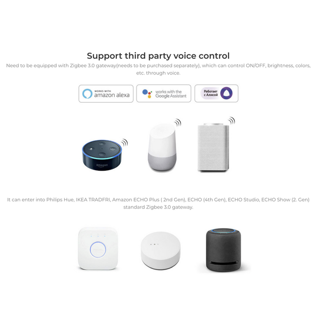 48V Magnetische Railspot - Ø63x130mm - RGB+CCT (2700-6500K) - Zigbee 3.0 + 2.4GHz - 12W - 1000 lm - Dimbaar - Zwart