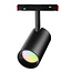 MiBoxer/Mi-Light 48V Magnetische Railspot - Ø63x130mm - RGB+CCT (2700-6500K) - Zigbee 3.0 + 2.4GHz - 12W - 1000 lm - Dimbaar - Zwart