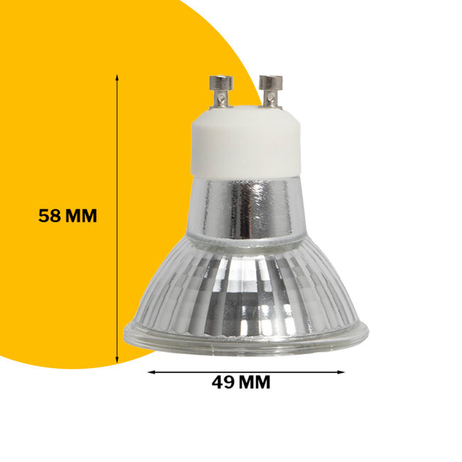 PURPL GU10 LED Spot - 2700K Warm Wit - 3W - 83 LM/W - Dimbaar
