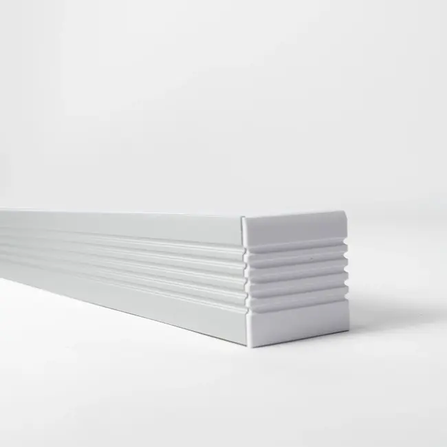 LED Strip Profiel Wit 1,5m | 35x35mm | Opbouw profiel