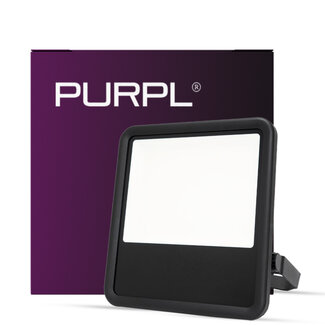 PURPL LED Breedstraler - Pro - 200W -  30000 lm - 4000K Helder wit - IP66 - IK08 - Zwart