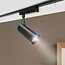 PURPL Smart Magnetische Railspot  - 18W - Ø55x114 mm - CCT (2700K-6000K) - Zigbee 3.0 - Dimbaar - 1100 lm - CRI>90 - Zwart - Geschikt voor Superslim 48V Railverlichting