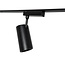 PURPL Smart Magnetische Railspot  - 18W - Ø55x114 mm - CCT (2700K-6000K) - Zigbee 3.0 - Dimbaar - 1100 lm - CRI>90 - Zwart - Geschikt voor Superslim 48V Railverlichting
