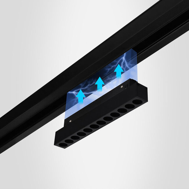 MiBoxer/Mi-Light 48V Magnetische LED Bar - CCT (2700K-6500K) - 20W -  1530  lm - Zigbee 3.0 - Dimbaar - IP44 - Zwart