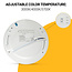 PURPL LED downlight -  PIR Sensor - 10W/13W/16W - ø240mm - 3CT (3000K/ 4000K/ 5700K) - Inbouw - Interne driver - Rond - Wit