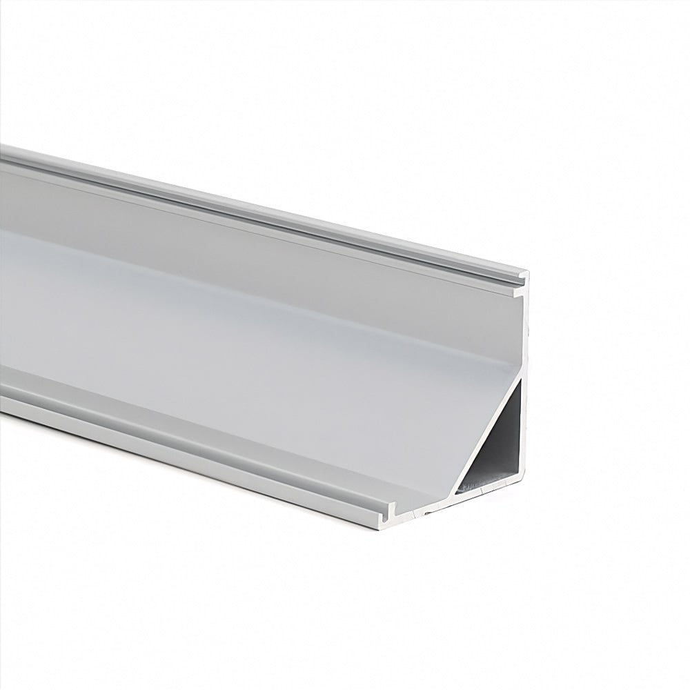 PURPL LED Strip Profiel Hoek - 1,5 m - 30×30 mm - Aluminium - Opaal afdekkap - IP20 - Incl. montagemateriaal, foto 5 van 6