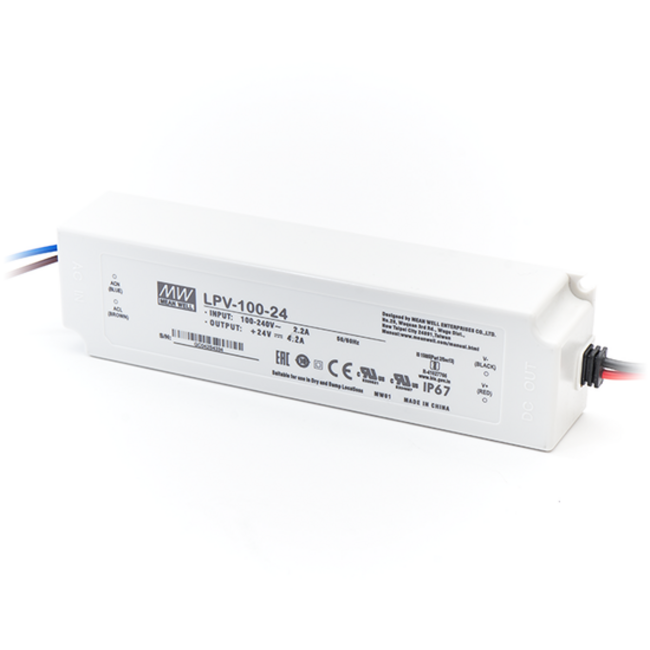 Meanwell LED Mean Well Voeding 100W 24V 4,2A LPV