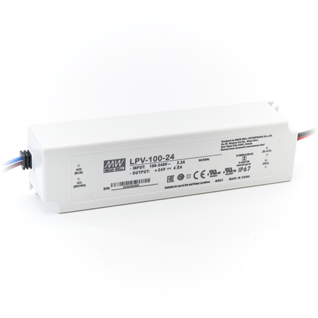 Meanwell LED Mean Well Voeding 100W 24V 4,2A LPV