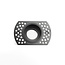 PURPL Inbouw Armatuur - GU10 - MR11 - Trimless - Ø90mm x 41,5mm - IP20 - Incl. GU10 fitting - Zwart Aluminium