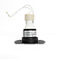 PURPL Inbouw Armatuur - GU10 - MR11 - Trimless - Ø90mm x 41,5mm - IP20 - Incl. GU10 fitting - Zwart Aluminium