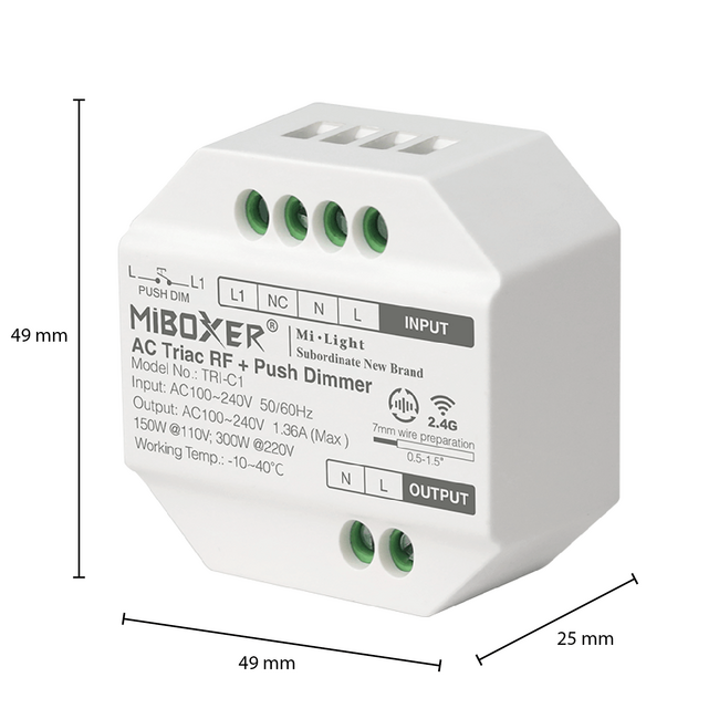 MiBoxer/Mi-Light Triac dimmer module