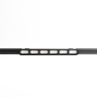 PURPL Smart Magnetische LED bar - 12W - CCT - Zigbee 3.0 - Dimbaar - 851 lm - CRI>90 - Zwart - Geschikt voor Superslim 48V Railverlichting